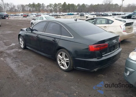 2016 Audi A6 2.0T Premium Plus z USA, uszkodzony, nr VIN WAUGFAFC8GN018955